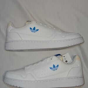 Adidas Originals NY 90 J Shoes Sneakers Size Youth 5 White Blue New GZ1875